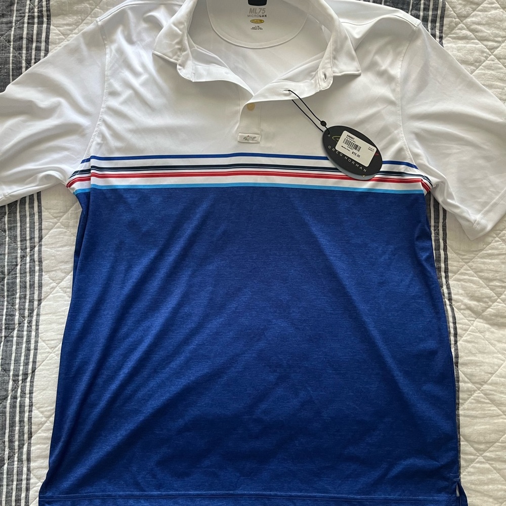 Greg Norman button up shirt